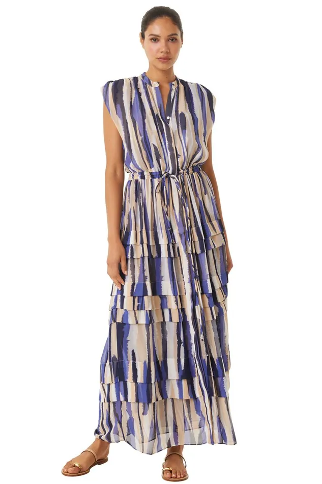 MISA Los Angeles Dresses Women ULRICHA DRESS Striped Instinct