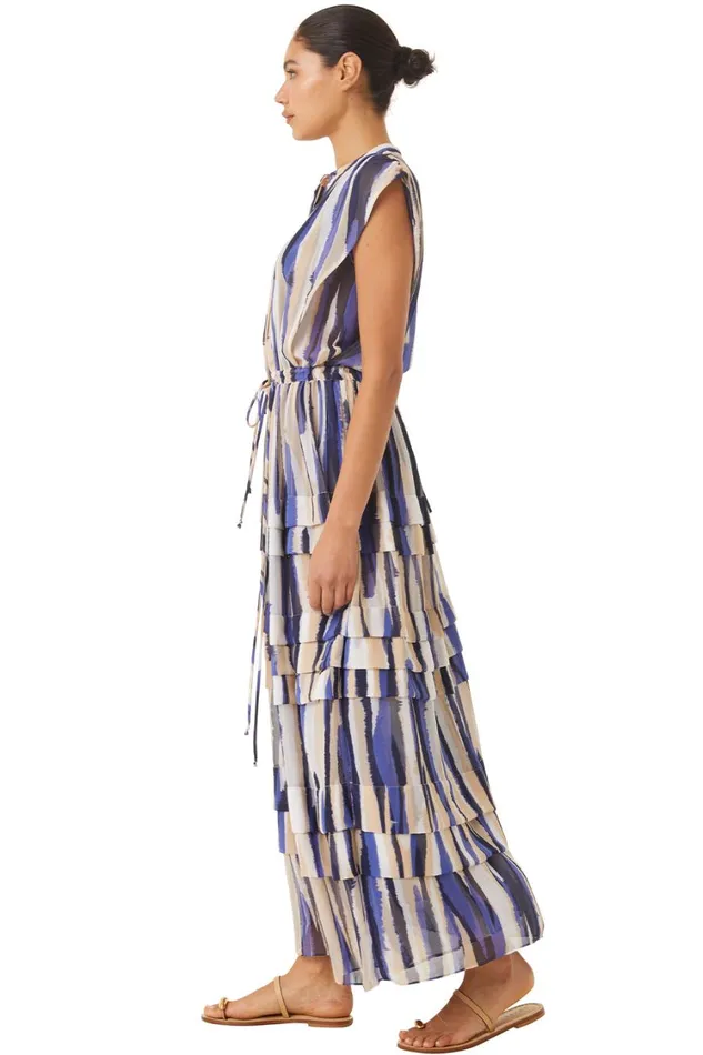 MISA Los Angeles Dresses Women ULRICHA DRESS Striped Instinct