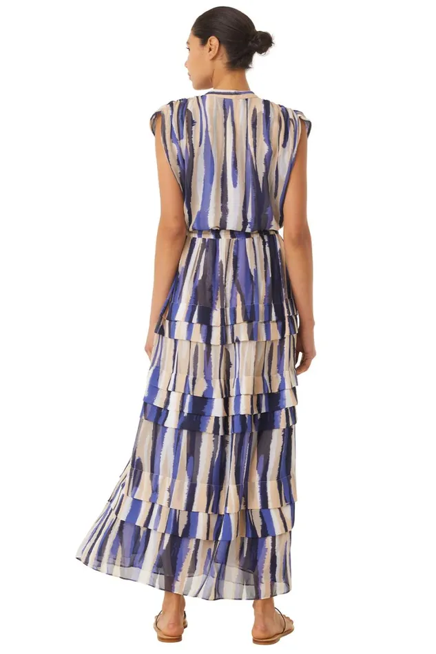 MISA Los Angeles Dresses Women ULRICHA DRESS Striped Instinct