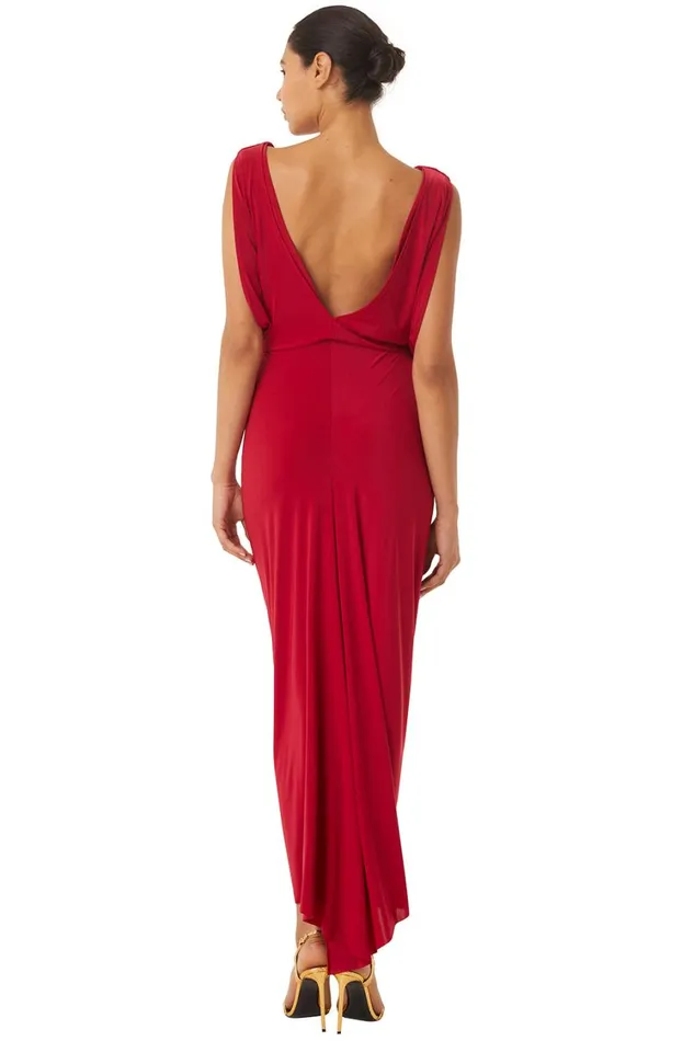 MISA Los Angeles Dresses Women XENIA DRESS Lipstick Red