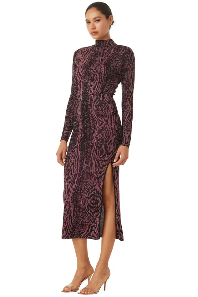 MISA Los Angeles Skirts and Shorts Women BOW SKIRT Plum