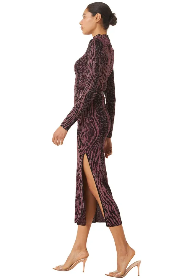 MISA Los Angeles Skirts and Shorts Women BOW SKIRT Plum