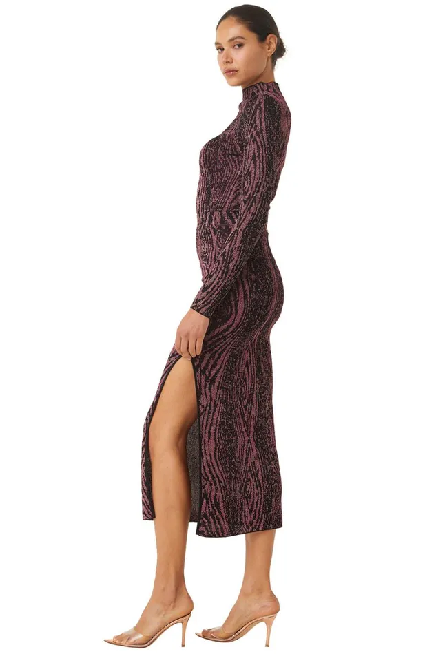 MISA Los Angeles Skirts and Shorts Women BOW SKIRT Plum