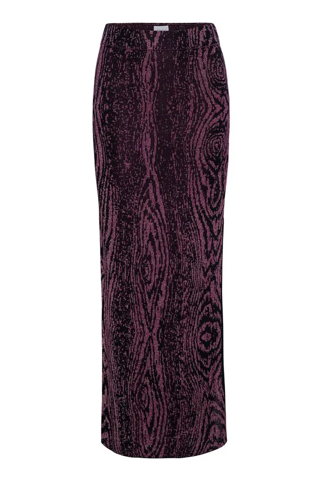 MISA Los Angeles Skirts and Shorts Women BOW SKIRT Plum