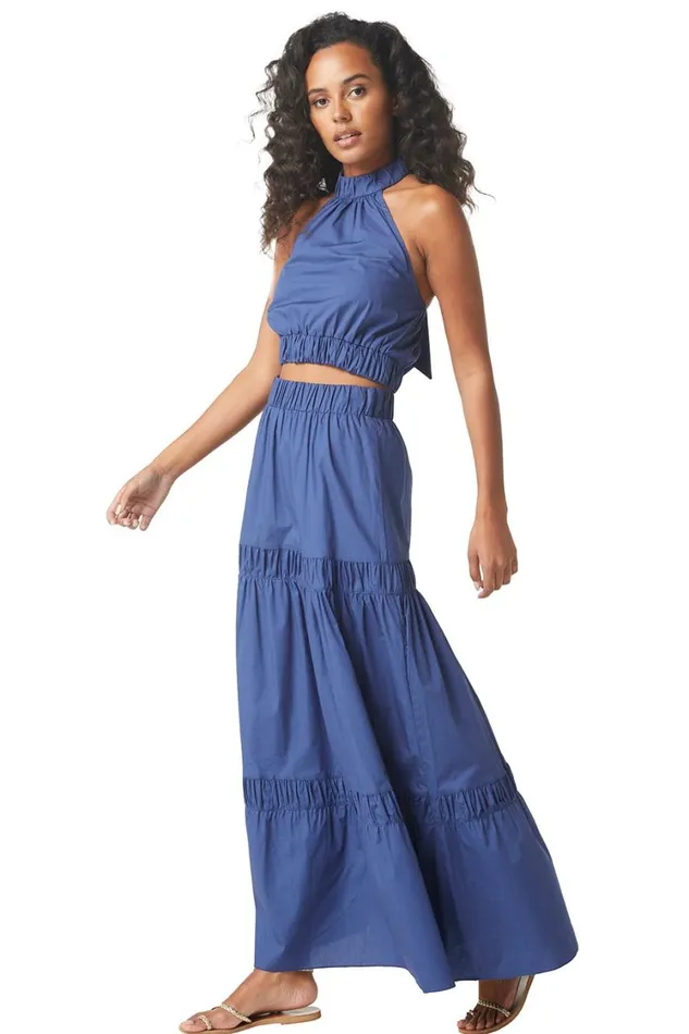 MISA Los Angeles Skirts and Shorts Women CAMPOS SKIRT Indigo Blue