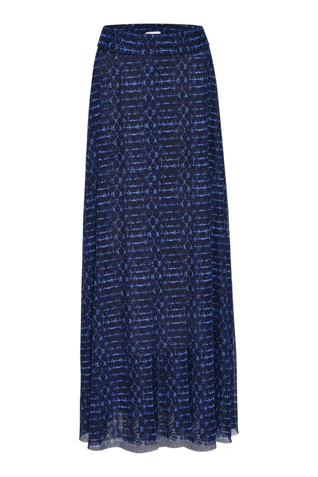 MISA Los Angeles Skirts and Shorts Women EKAT SKIRT Midnight Shibori