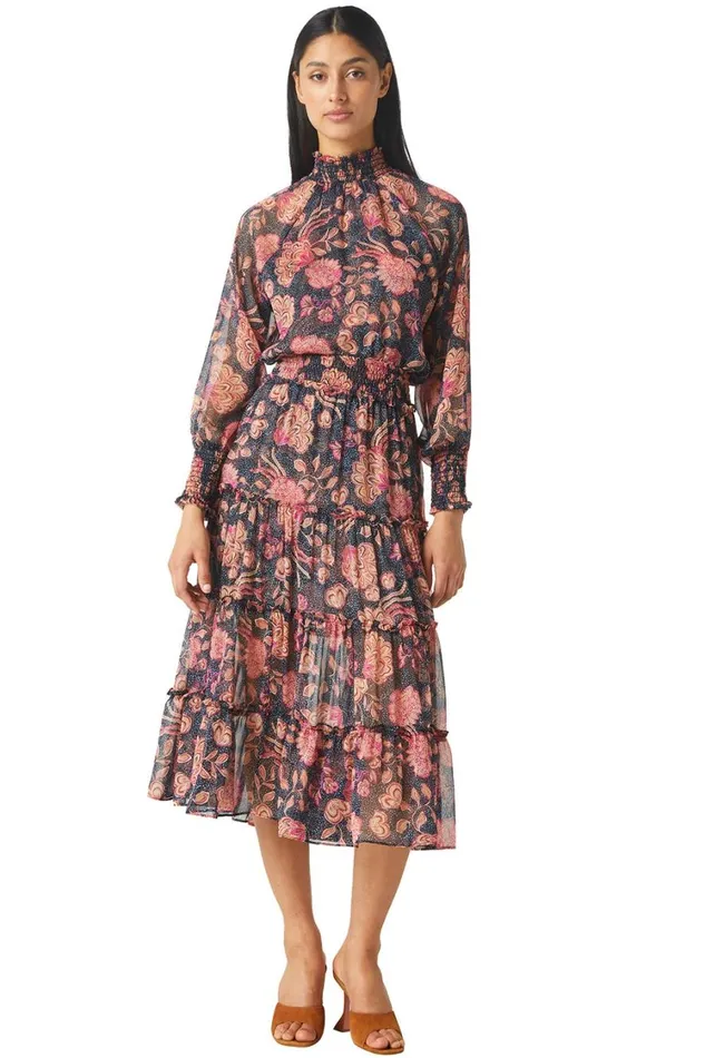 MISA Los Angeles Skirts and Shorts Women NANDA SKIRT Flora Dot