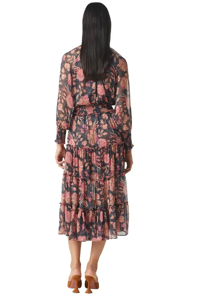 MISA Los Angeles Skirts and Shorts Women NANDA SKIRT Flora Dot