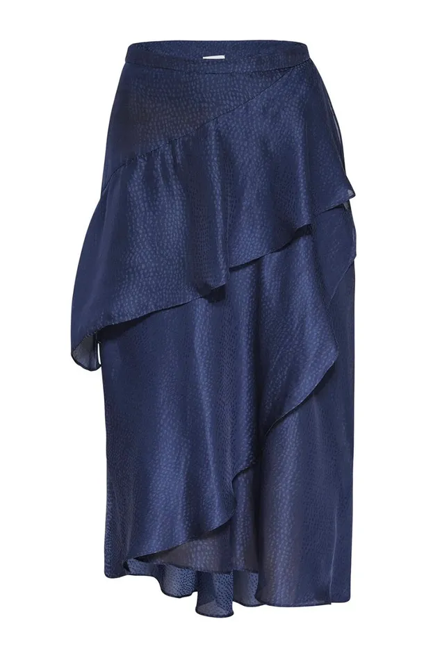 MISA Los Angeles Skirts and Shorts Women ODETTE SKIRT Cerulean Dot