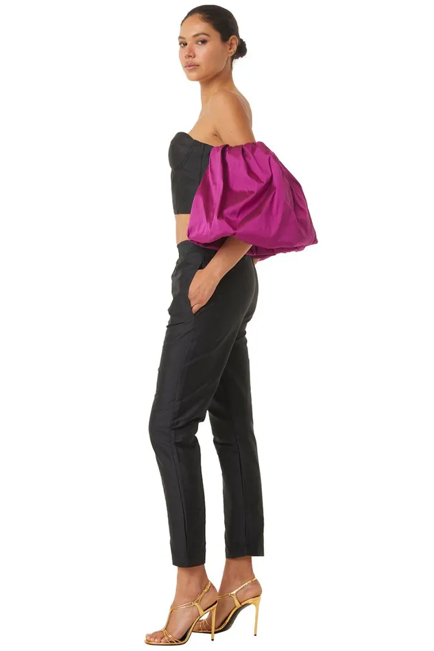 MISA Los Angeles Tops Women DITA TOP Blackmagenta