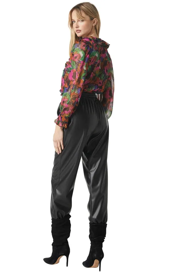 MISA Los Angeles Tops Women FLORENCE TOP Jewel Tone Flora