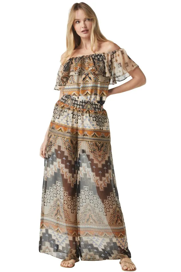 MISA Los Angeles Tops Women GRAZIELA TOP Alhambra Mosaic