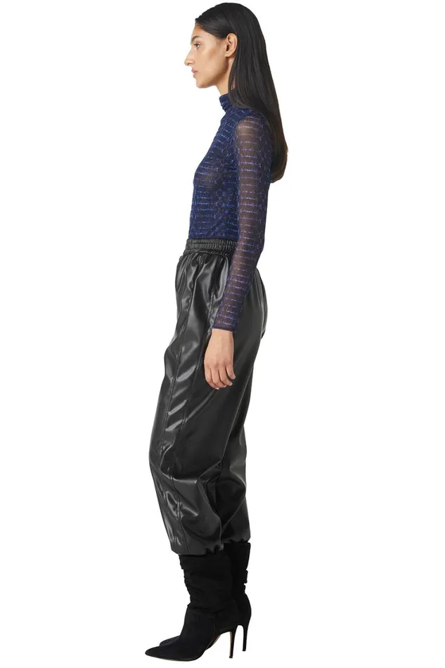 MISA Los Angeles Tops Women NADJA TOP Midnight Shibori