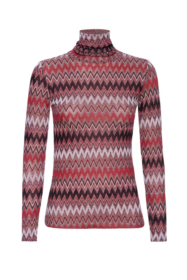 MISA Los Angeles Tops Women NADJA TOP Winter Chevron