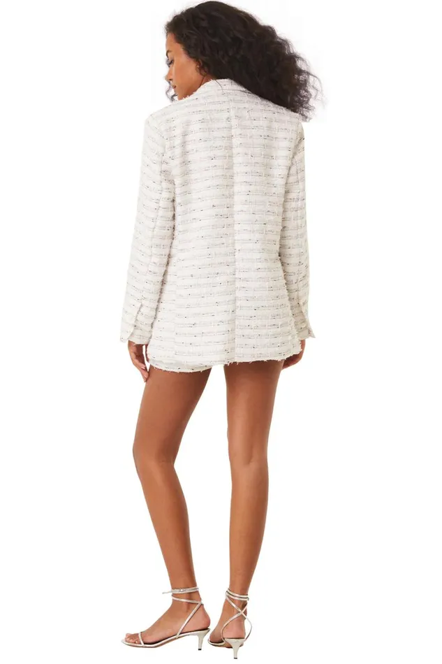 MISA Los Angeles Tops Women PENNY BLAZER Winter White