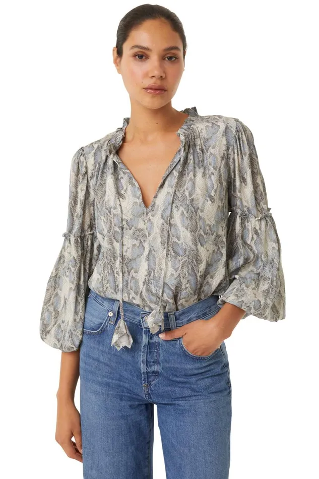 MISA Los Angeles Tops Women RENATA TOP Spring Python