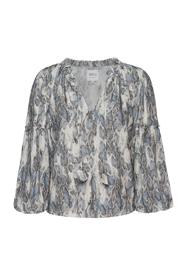 MISA Los Angeles Tops Women RENATA TOP Spring Python