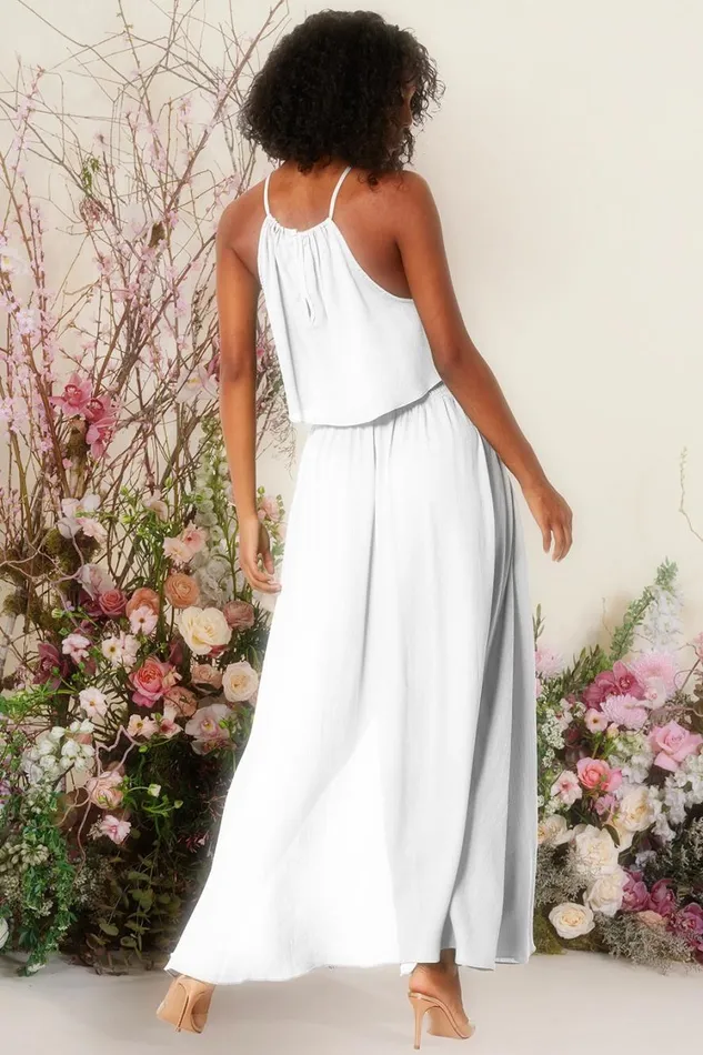 MISA Los Angeles Tops Women SAANA TOP White