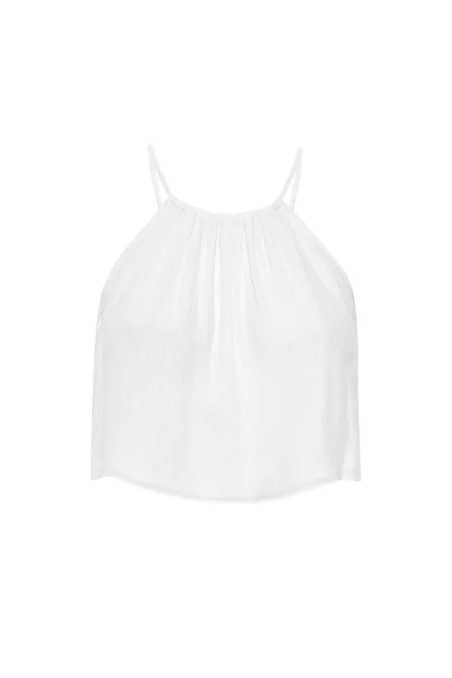 MISA Los Angeles Tops Women SAANA TOP White