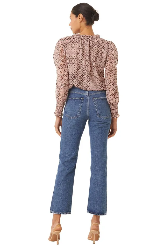 MISA Los Angeles Tops Women SIENA TOP Warm Winter Tile