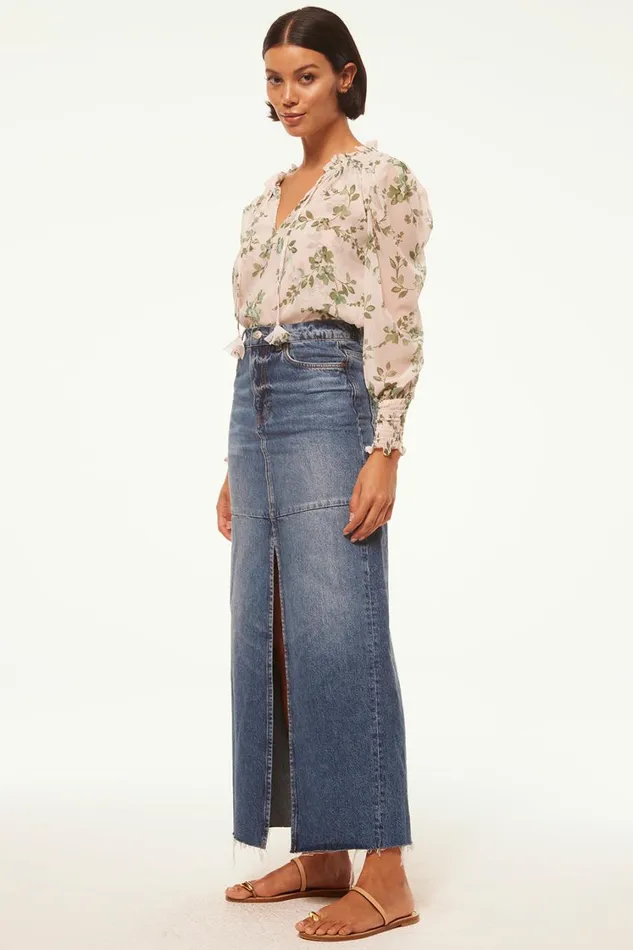 MISA Los Angeles Tops Women SIENA TOP White Sage Botanica