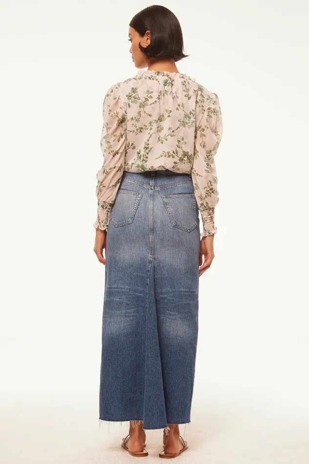MISA Los Angeles Tops Women SIENA TOP White Sage Botanica