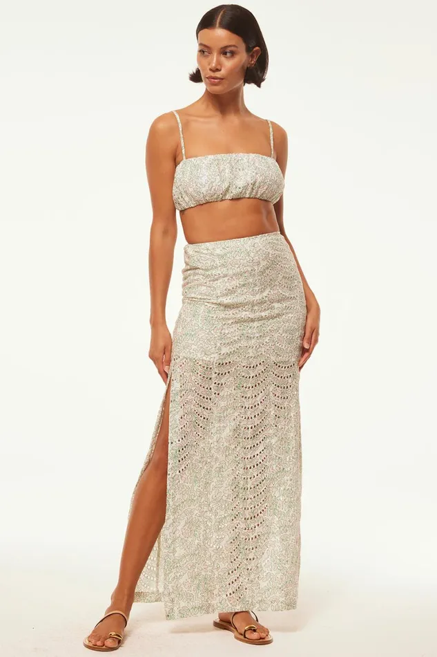 MISA Los Angeles Tops Women TERESA TOP Dewdrop Eyelet