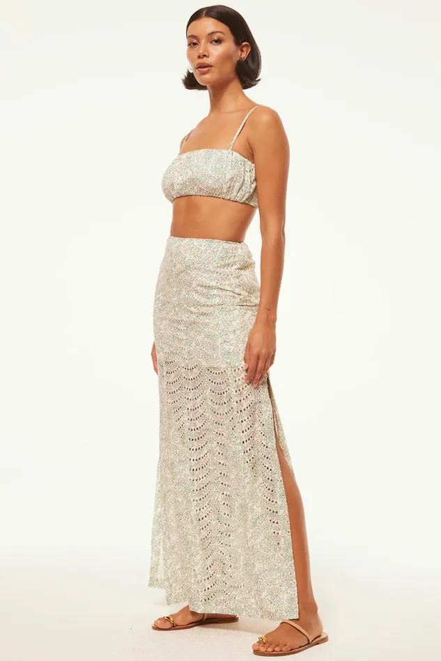 MISA Los Angeles Tops Women TERESA TOP Dewdrop Eyelet