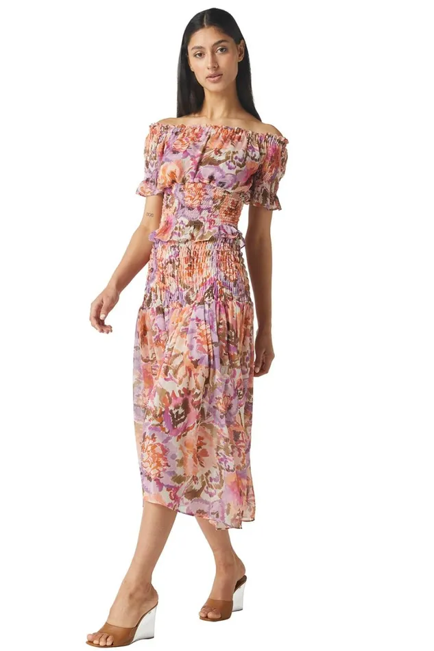 MISA Los Angeles Tops Women TOULAH TOP Sunset Blooms