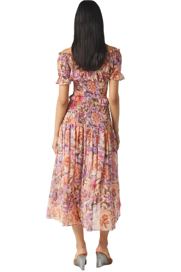 MISA Los Angeles Tops Women TOULAH TOP Sunset Blooms