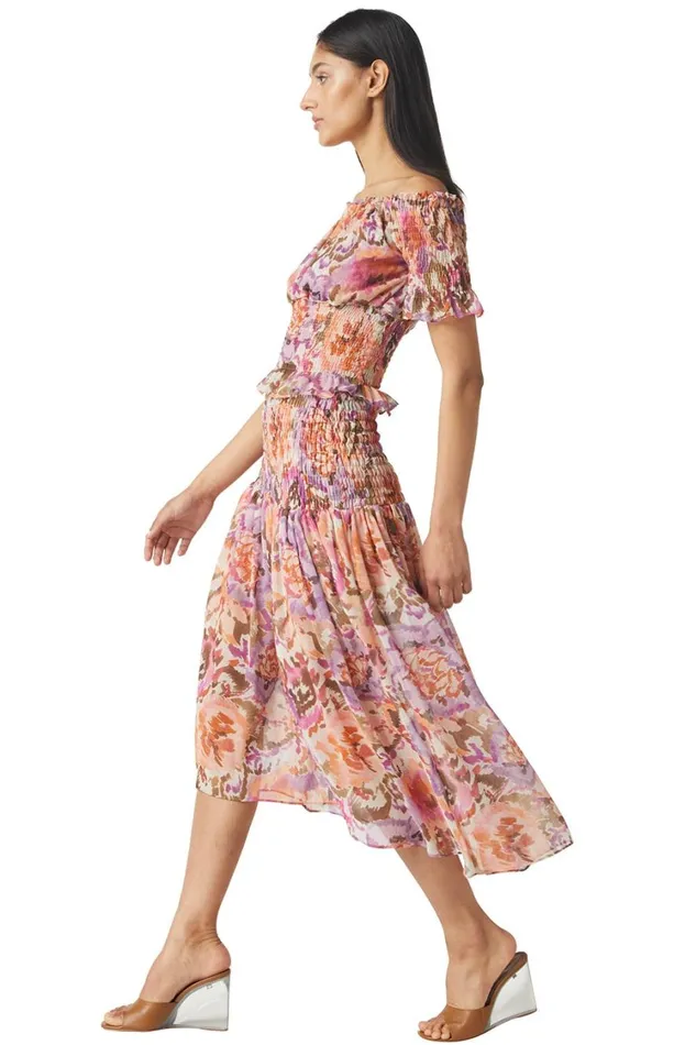 MISA Los Angeles Tops Women TOULAH TOP Sunset Blooms