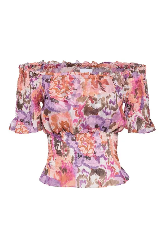 MISA Los Angeles Tops Women TOULAH TOP Sunset Blooms