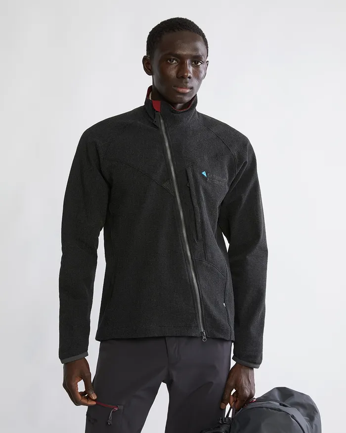 Mithril Aramid Reinforced Stretch Jacket Charcoal Men Klttermusen Wind Resistant Jackets