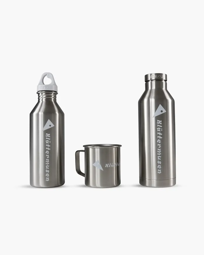 Mizu Camp Cup 370 Ml Grey MenWomen Klttermusen Water Bottles