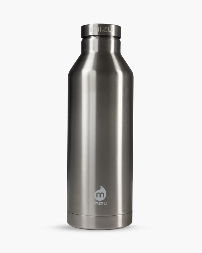 Mizu V8 Insulated Bottle 800 Ml Grey MenWomen Klttermusen Water Bottles