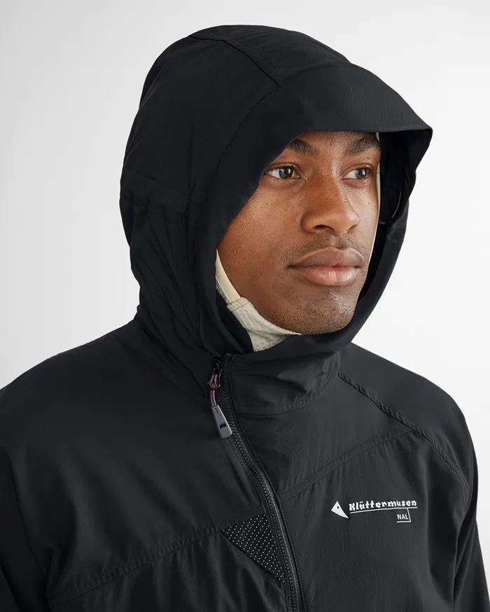 Nal Hooded Windbreaker Jacket Chaya Sand Men Klttermusen Wind Resistant Jackets