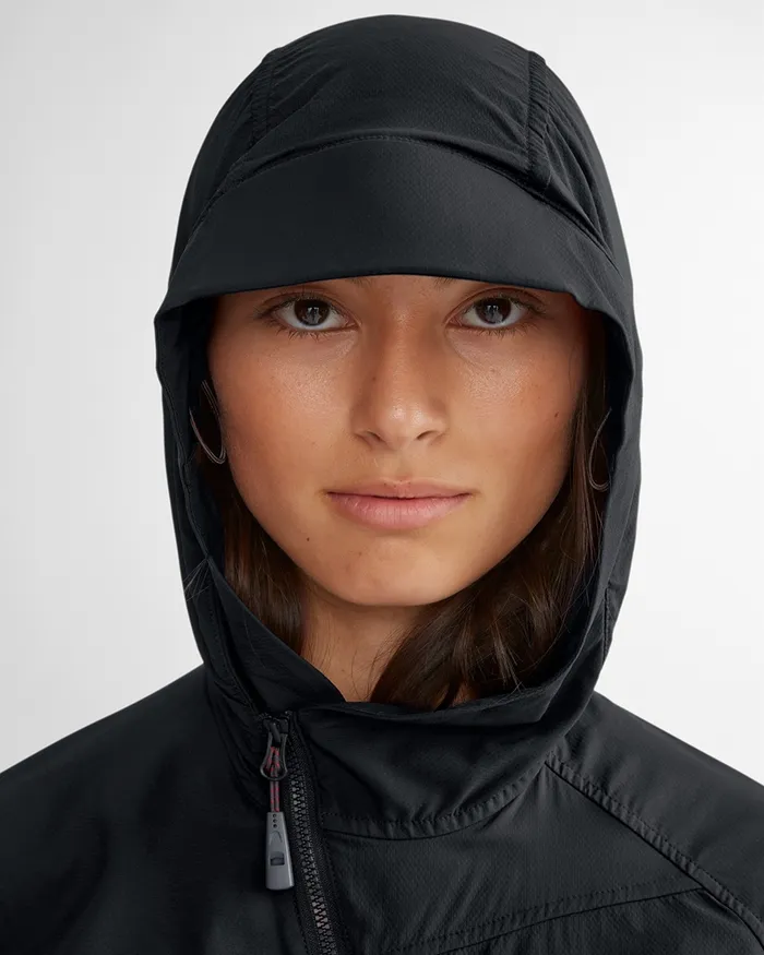 Nal Hooded Windbreaker Jacket Monkshood Blue Women Klttermusen Wind Resistant Jackets