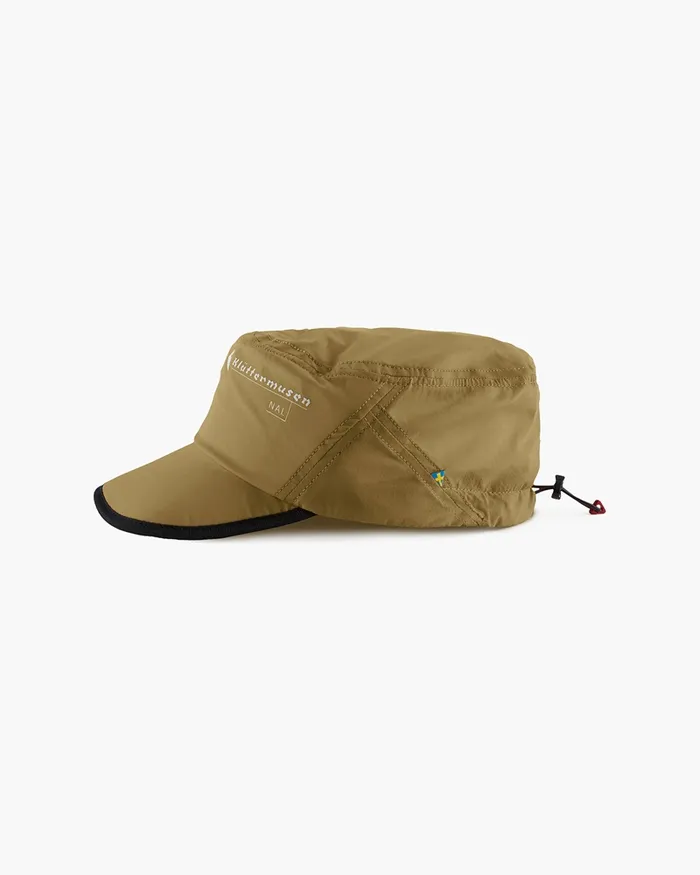 Nal Windbreaker Cap Olive MenWomen Klttermusen Hats and Caps