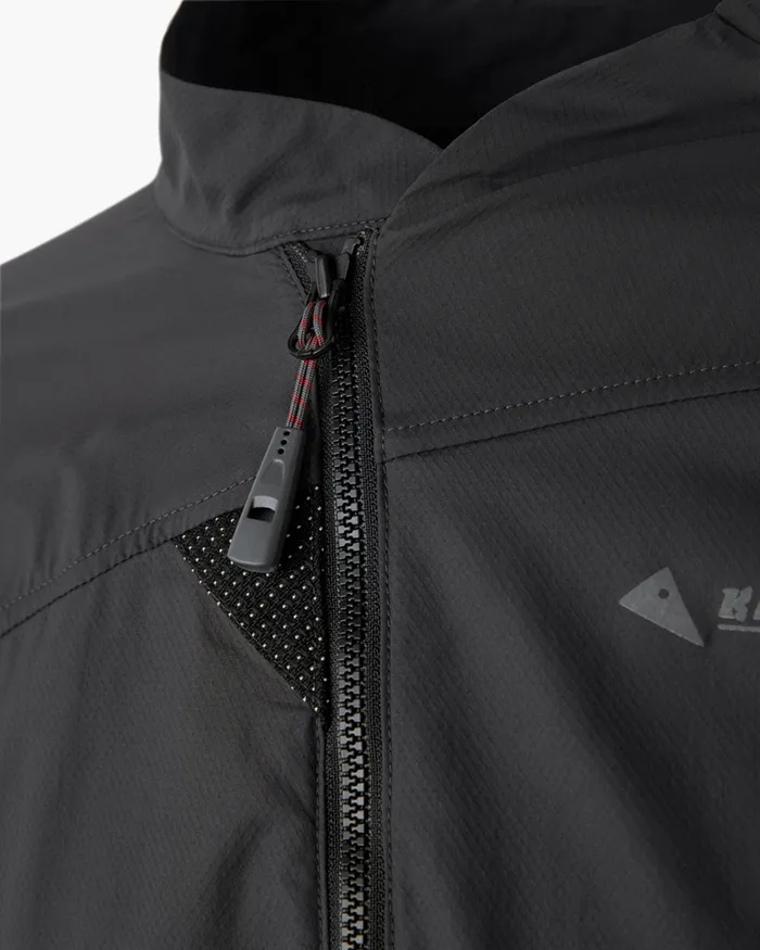 Nal Windbreaker Jacket Madder Red Men Klttermusen Wind Resistant Jackets