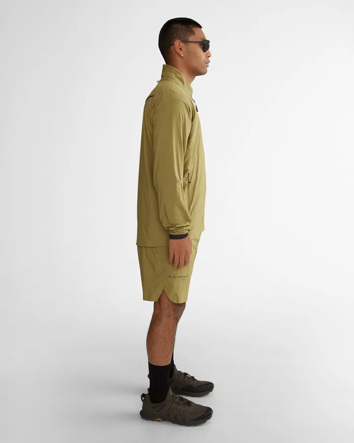 Nal Windbreaker Jacket Meadow Green Men Klttermusen Wind Resistant Jackets