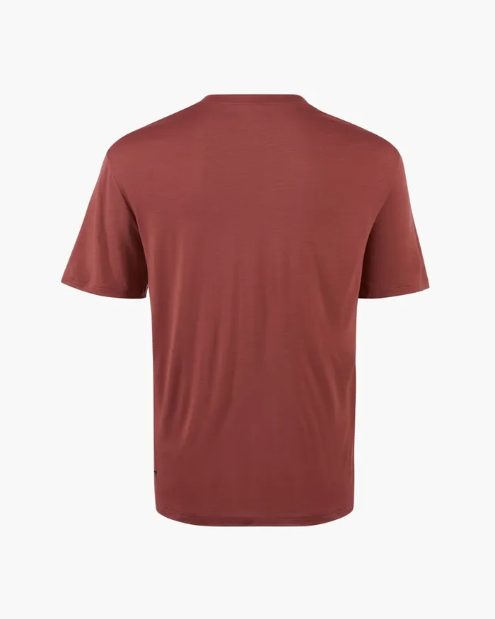 Narfi Short Sleeve Tee Barn Red Men Klttermusen TShirts