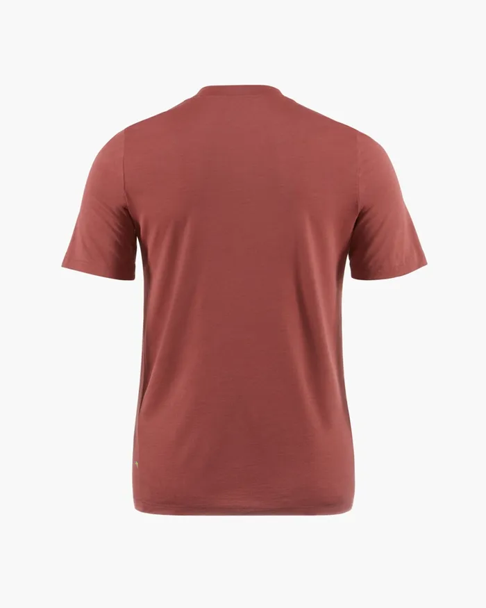 Narfi Short Sleeve Tee Barn Red Women Klttermusen TShirts