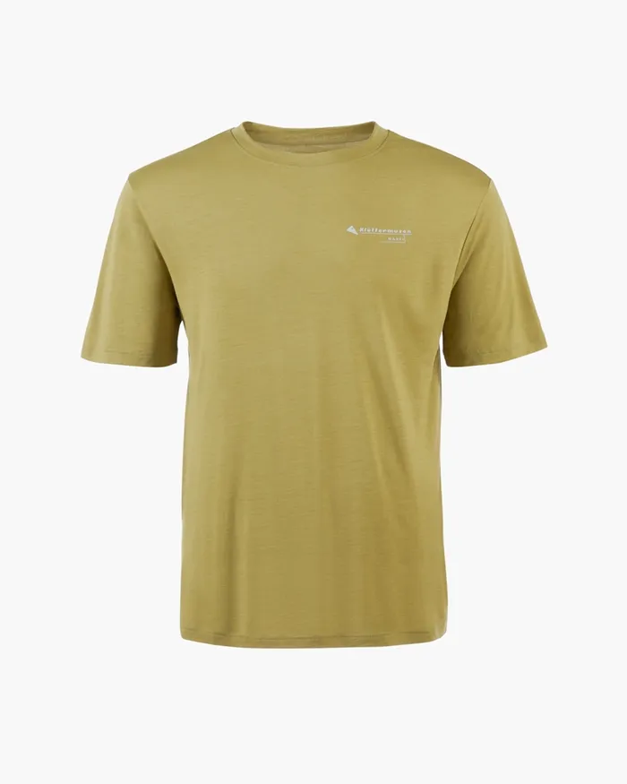 Narfi Short Sleeve Tee Cedar Green Men Klttermusen TShirts