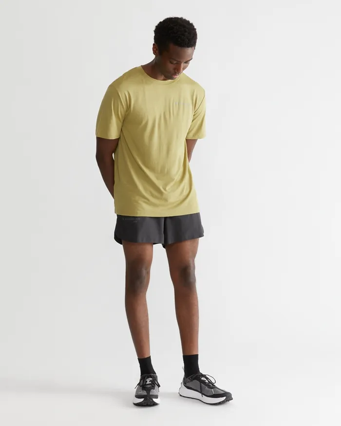 Narfi Short Sleeve Tee Cedar Green Men Klttermusen TShirts