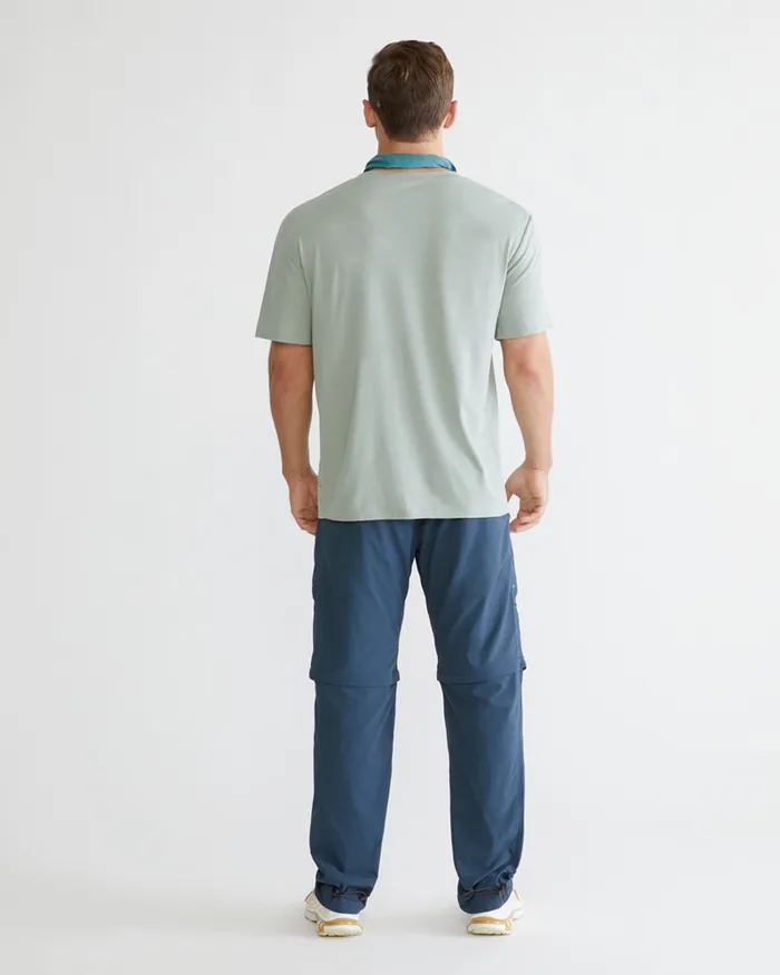 Narfi Short Sleeve Tee Fluorite Grey Men Klttermusen TShirts
