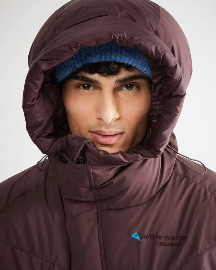 Nifelheim Expedition Down Jacket Amaranth Red Men Klttermusen Down and Insulated Jackets