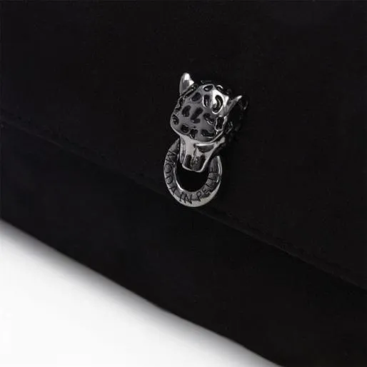 Nolah Clutch Black Alcantara Women Moda In Pelle Clutch Bags Nolah Clutch Black Alcantara Women Moda In Pelle Clutch Bags