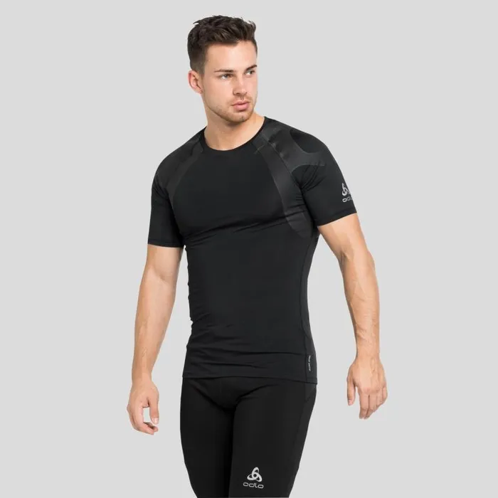 Odlo Base Layers The Active Spine 20 Running TShirt Black 8211 Men