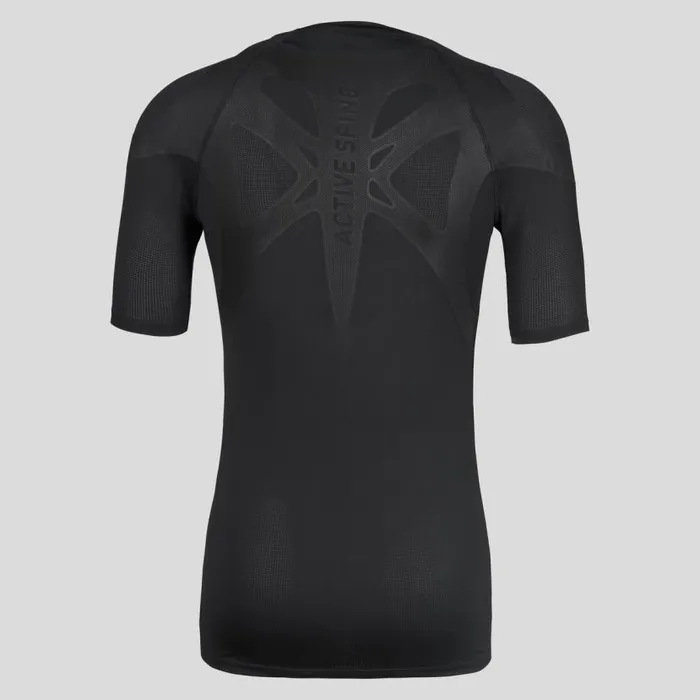 Odlo Base Layers The Active Spine 20 Running TShirt Black 8211 Men