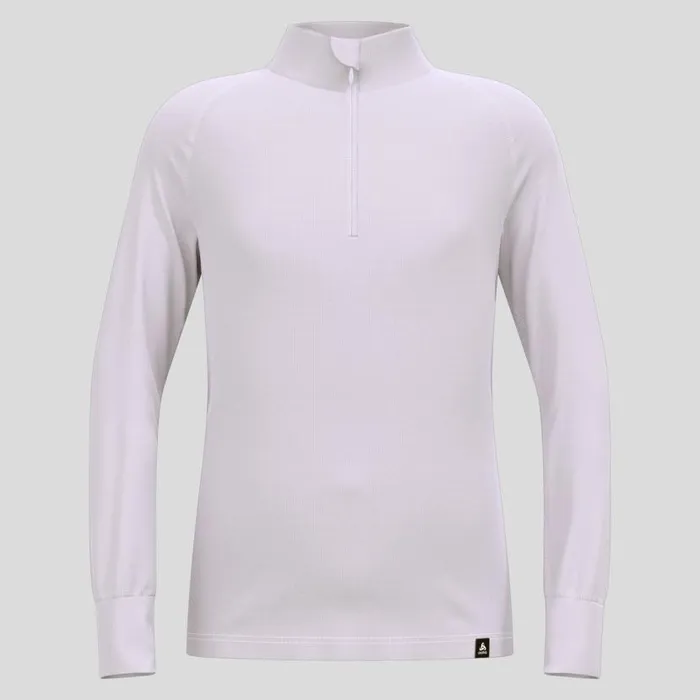 Odlo Base Layers The Active Warm 039 Base Layer HalfZip Misty Lilac 8211 Kids